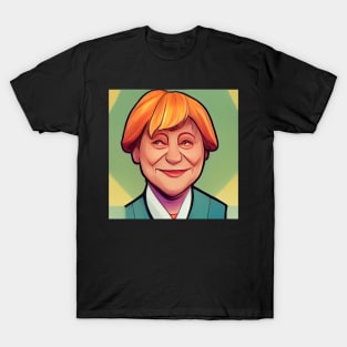 Angela Merkel | Comics Style T-Shirt